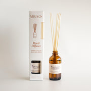 Rosewood + Amethyst Reed Diffuser Misiyo Candle Co Reed Diffusers art-noise.myshopify.com rosewood-amethyst-reed-diffuser
