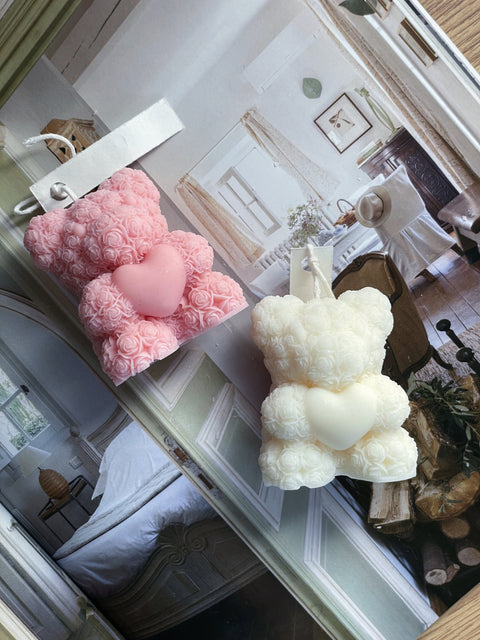 Love Bear Eloise and Oliver Decorative Candle art-noise.myshopify.com love-bear