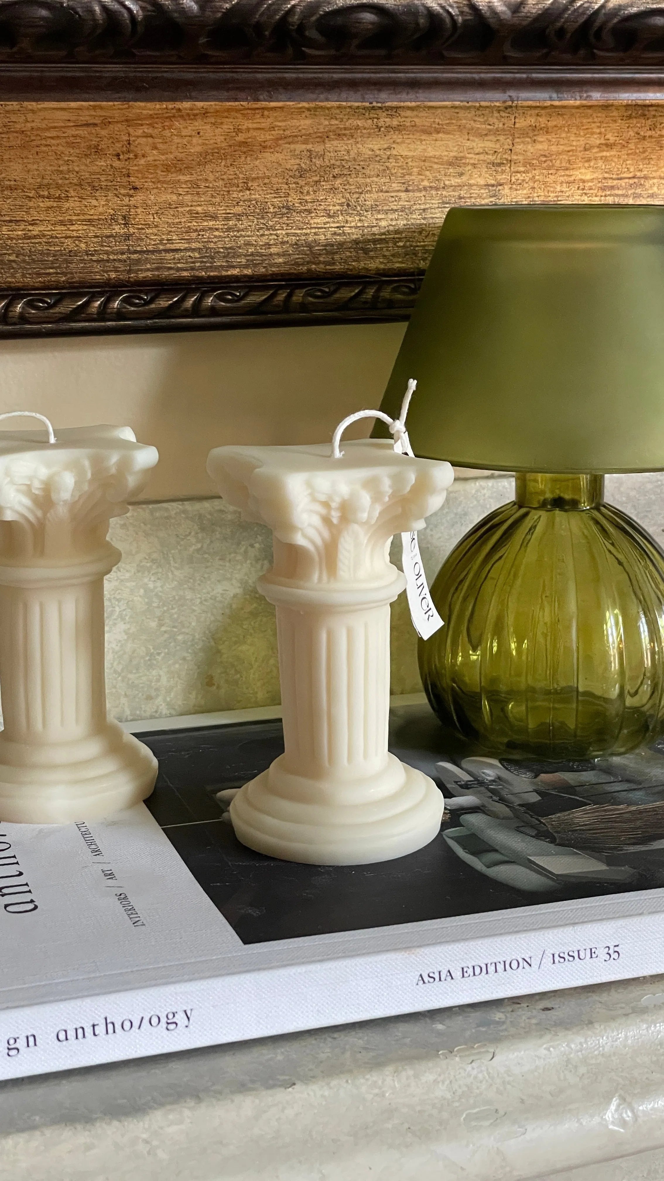 Roman Pillar Eloise and Oliver Decorative Candle art-noise.myshopify.com roman-pillar Roman Pillar Eloise and Oliver Decorative Candle art-noise.myshopify.com roman-pillar