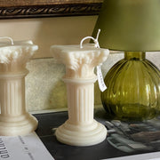 Roman Pillar Eloise and Oliver Decorative Candle art-noise.myshopify.com roman-pillar