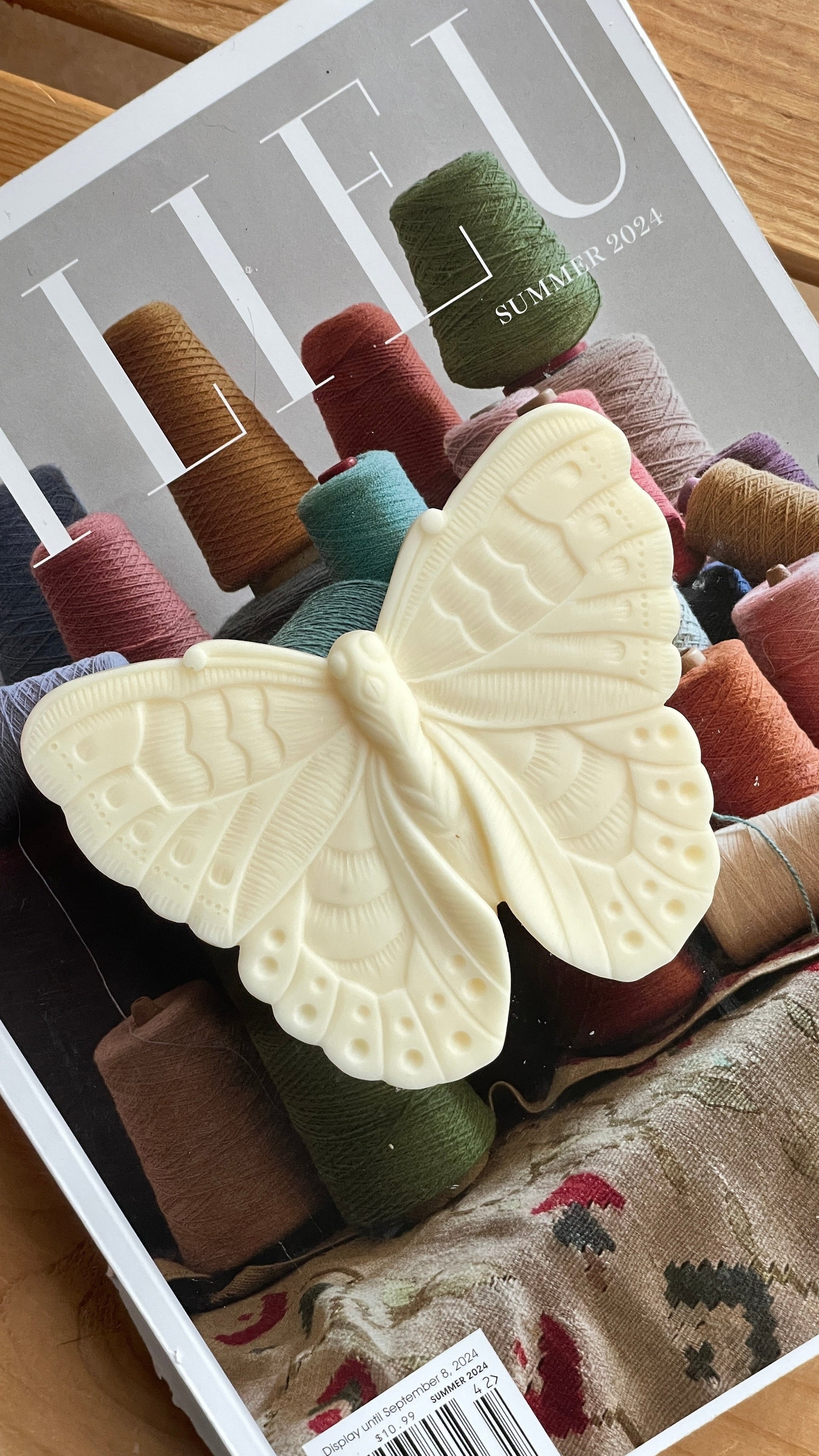 Butterfly Eloise and Oliver Decorative Candle art-noise.myshopify.com butterfly