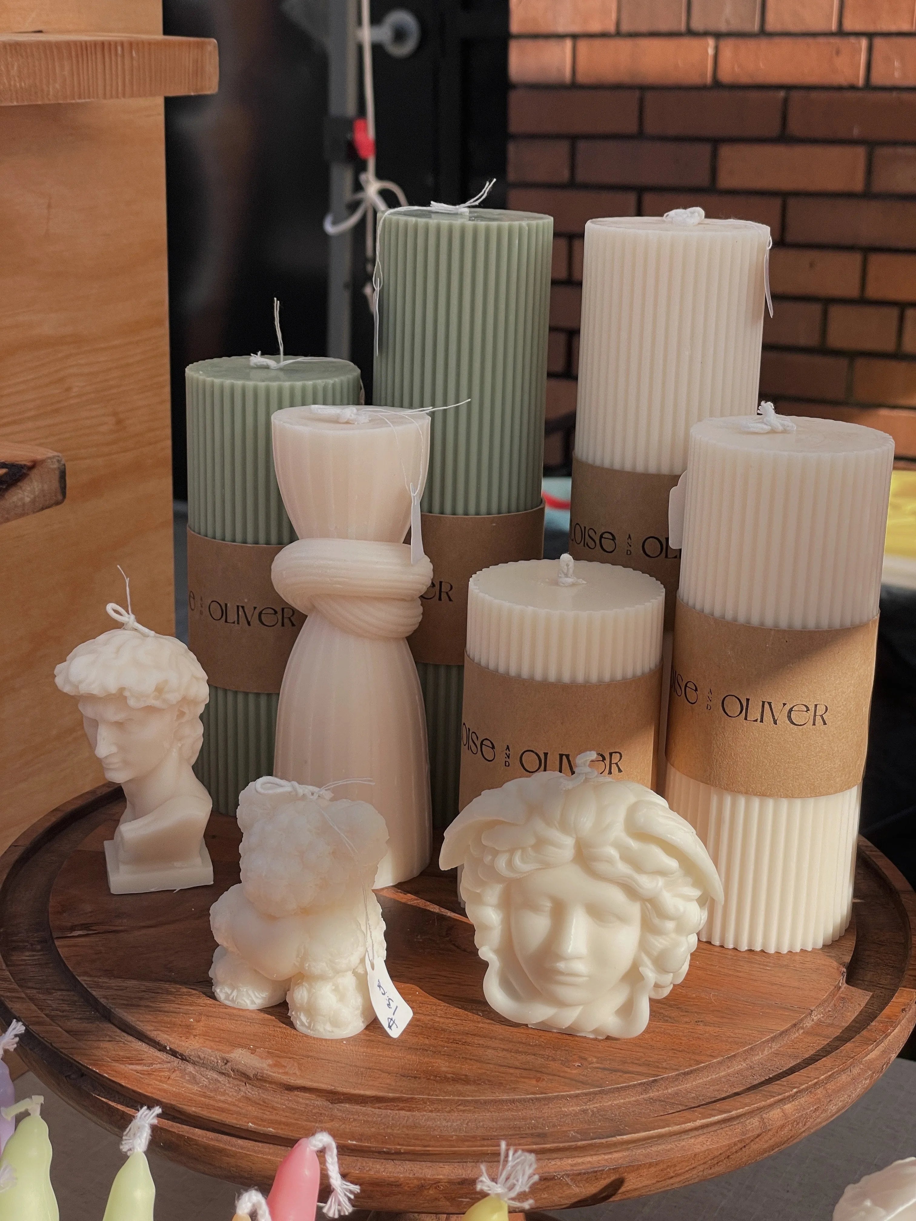 Medusa Eloise and Oliver Sculpture Candle art-noise.myshopify.com medusa Medusa Eloise and Oliver Sculpture Candle art-noise.myshopify.com medusa