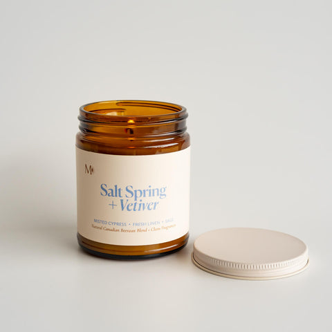 Salt Spring + Vetiver Candle Jar Misiyo Candle Co Candles art-noise.myshopify.com salt-spring-vetiver-candle-jar