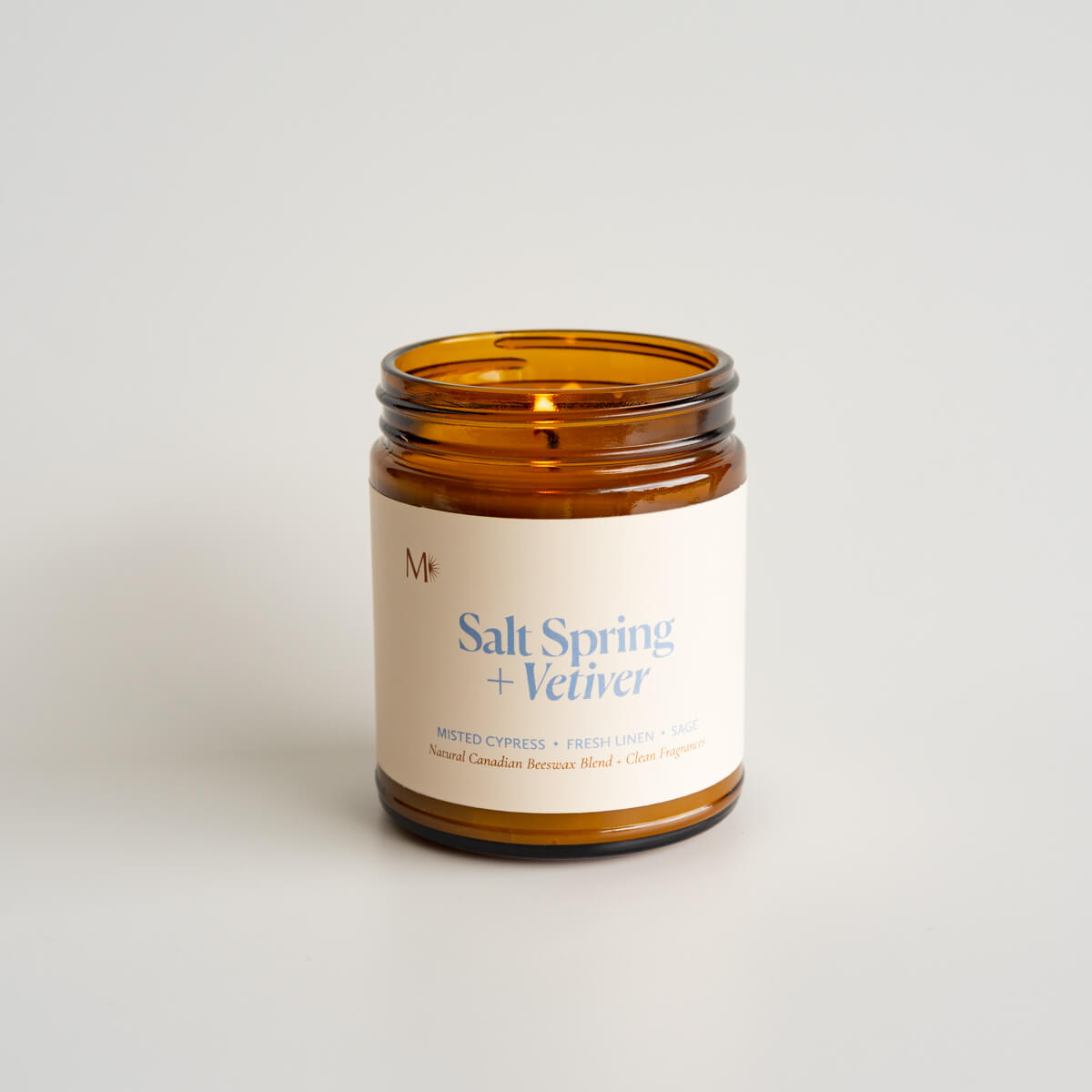 Salt Spring + Vetiver Candle Jar Misiyo Candle Co Candles art-noise.myshopify.com salt-spring-vetiver-candle-jar