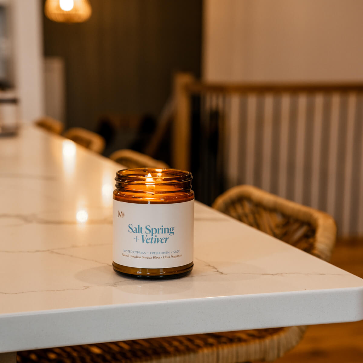 Salt Spring + Vetiver Candle Jar