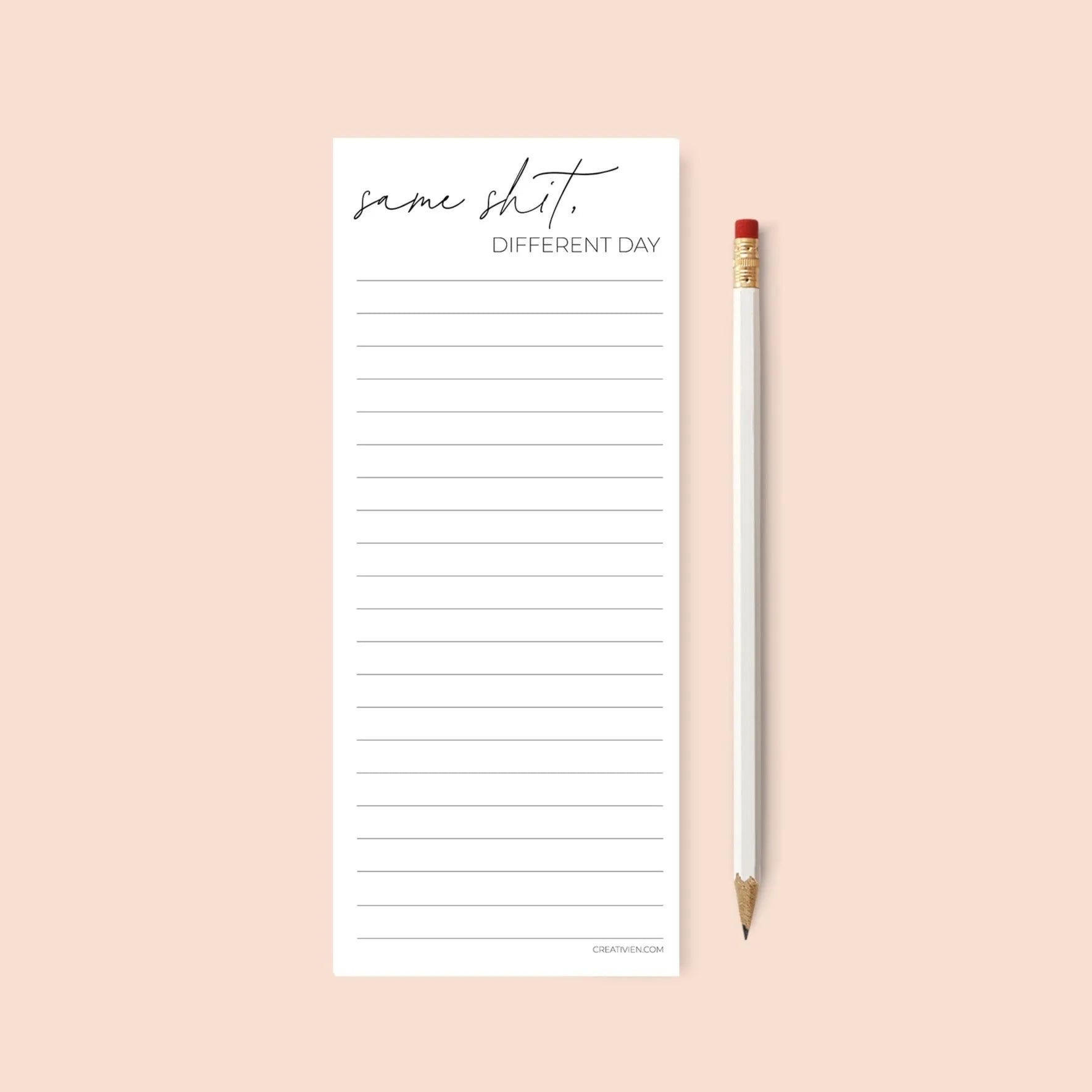 Same Shit Different Day Notepad Creativien product_type art-noise.myshopify.com same-shit-different-day-notepad Same Shit Different Day Notepad Creativien  art-noise.myshopify.com same-shit-different-day-notepad