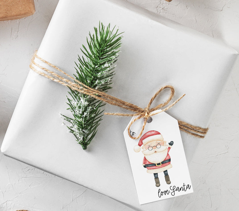 From Santa Gift Tags