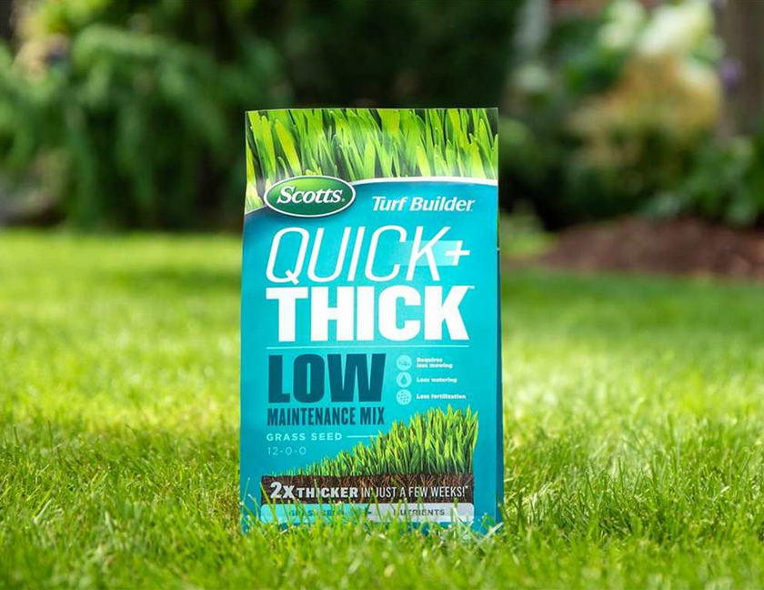 SCOTTS QUICK + THICK LOW MAINTENANCE SEED MIX 1.2KG
