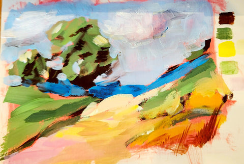 Painting Simply: Seeing Shapes, Not Things Workshop with Sumera Khan