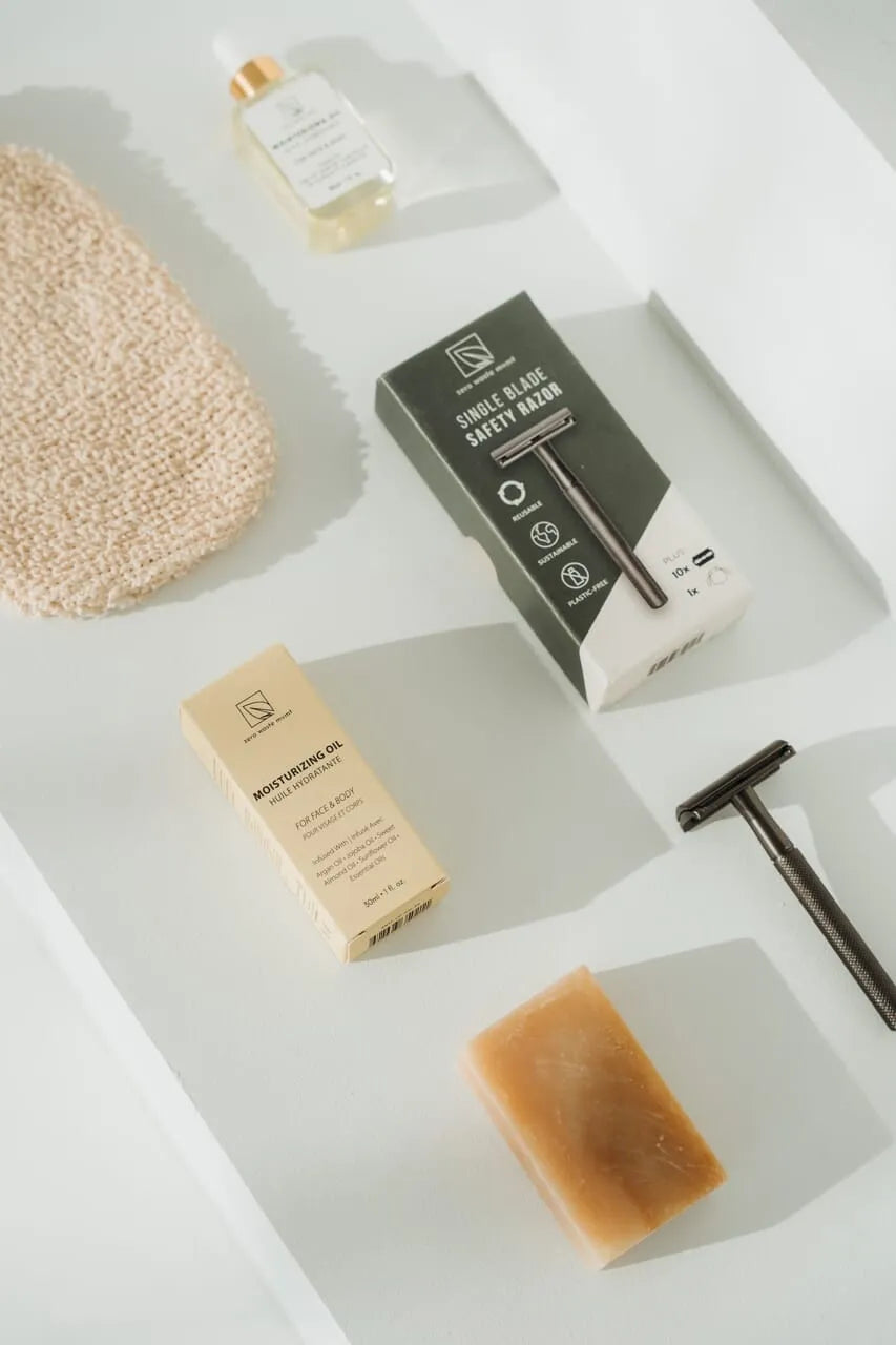 Shaving Bundle Zero Waste MVMT Safety Razor art-noise.myshopify.com shaving-bundle Shaving Bundle Zero Waste MVMT Safety Razor art-noise.myshopify.com shaving-bundle