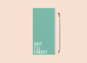 Shit I'll forget Notepad Creativien product_type art-noise.myshopify.com shit-ill-forget-notepad