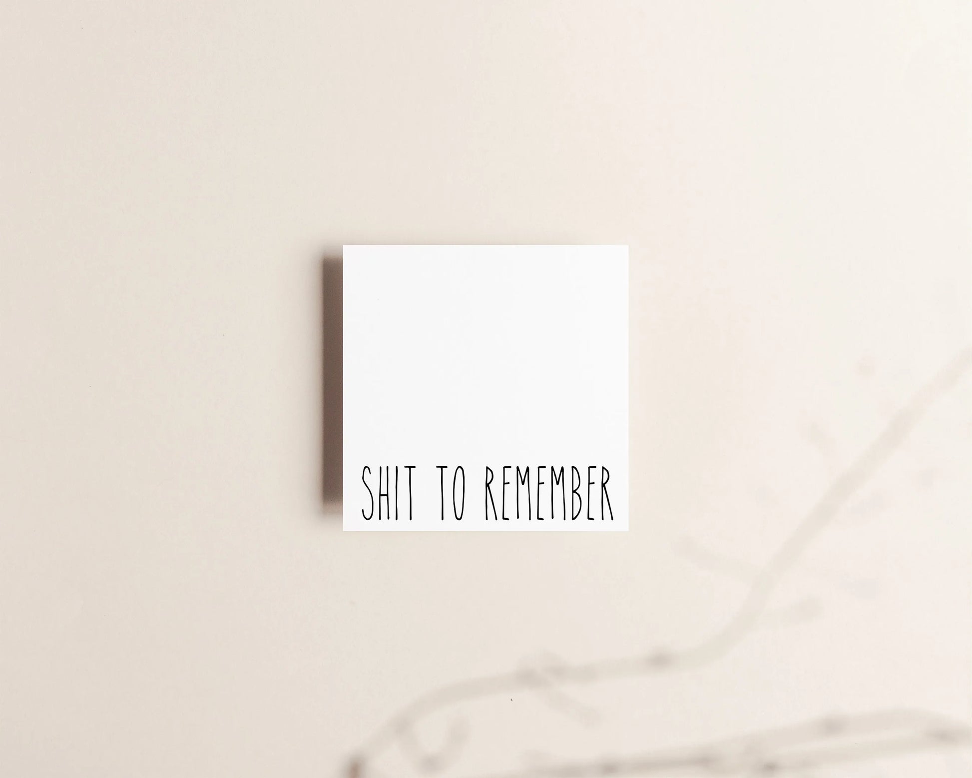 Shit to Remember Sticky Notes Creativien Paper Goods art-noise.myshopify.com shit-to-remember-sticky-notes Shit to Remember Sticky Notes Creativien Paper Goods art-noise.myshopify.com shit-to-remember-sticky-notes