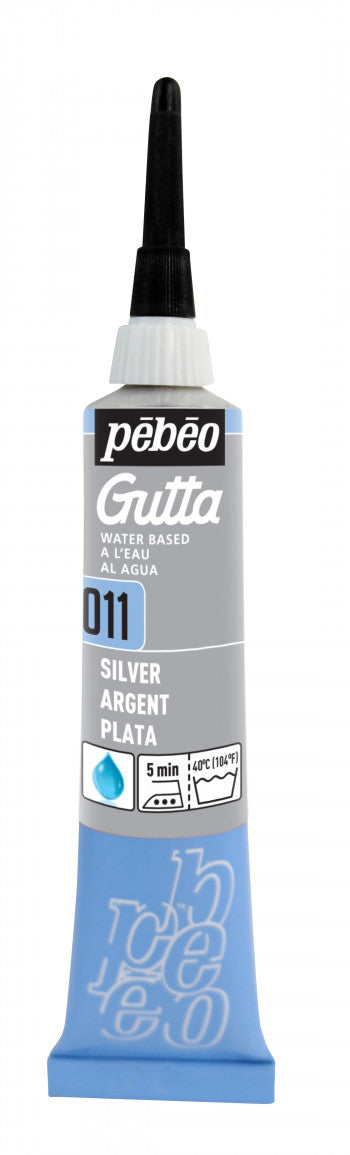 Setasilk - Gutta 20 ml Silver - Art Noise