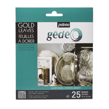 GEDEO - Gold Leaf - Silver Finish - Art Noise