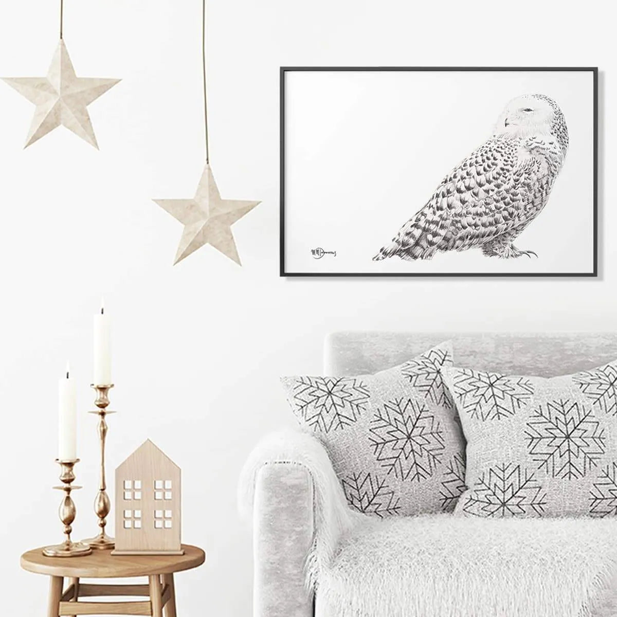 Snowy Owl LE NID atelier illustration art-noise.myshopify.com snowy-owl Snowy Owl LE NID atelier illustration art-noise.myshopify.com snowy-owl