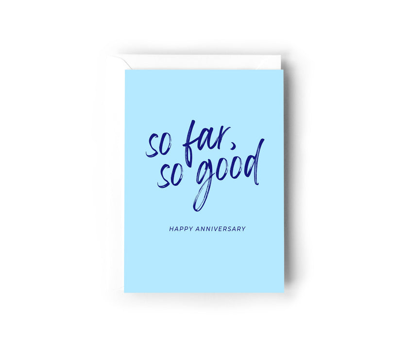 so far so good card