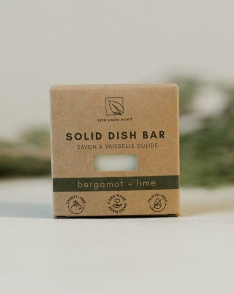 Solid Dish Soap Bar | Bergamot + Lime Zero Waste MVMT Dish Soap Bar art-noise.myshopify.com solid-dish-soap-bar-bergamot-lime