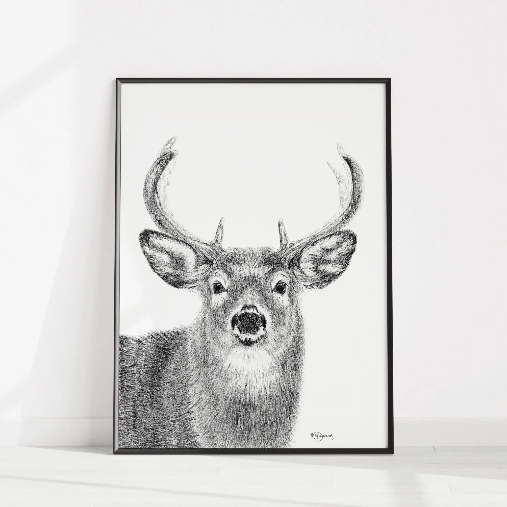 Stag LE NID atelier illustration art-noise.myshopify.com stag Stag LE NID atelier illustration art-noise.myshopify.com stag