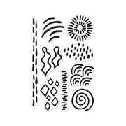 Hero Arts - Clear Stamp Sets - Art Noise