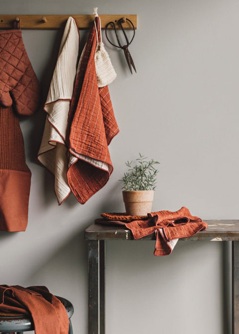 Stonewash Mitt - Terracotta Clementine Home Floral Gift product_type art-noise.myshopify.com stonewash-mitt-terracotta