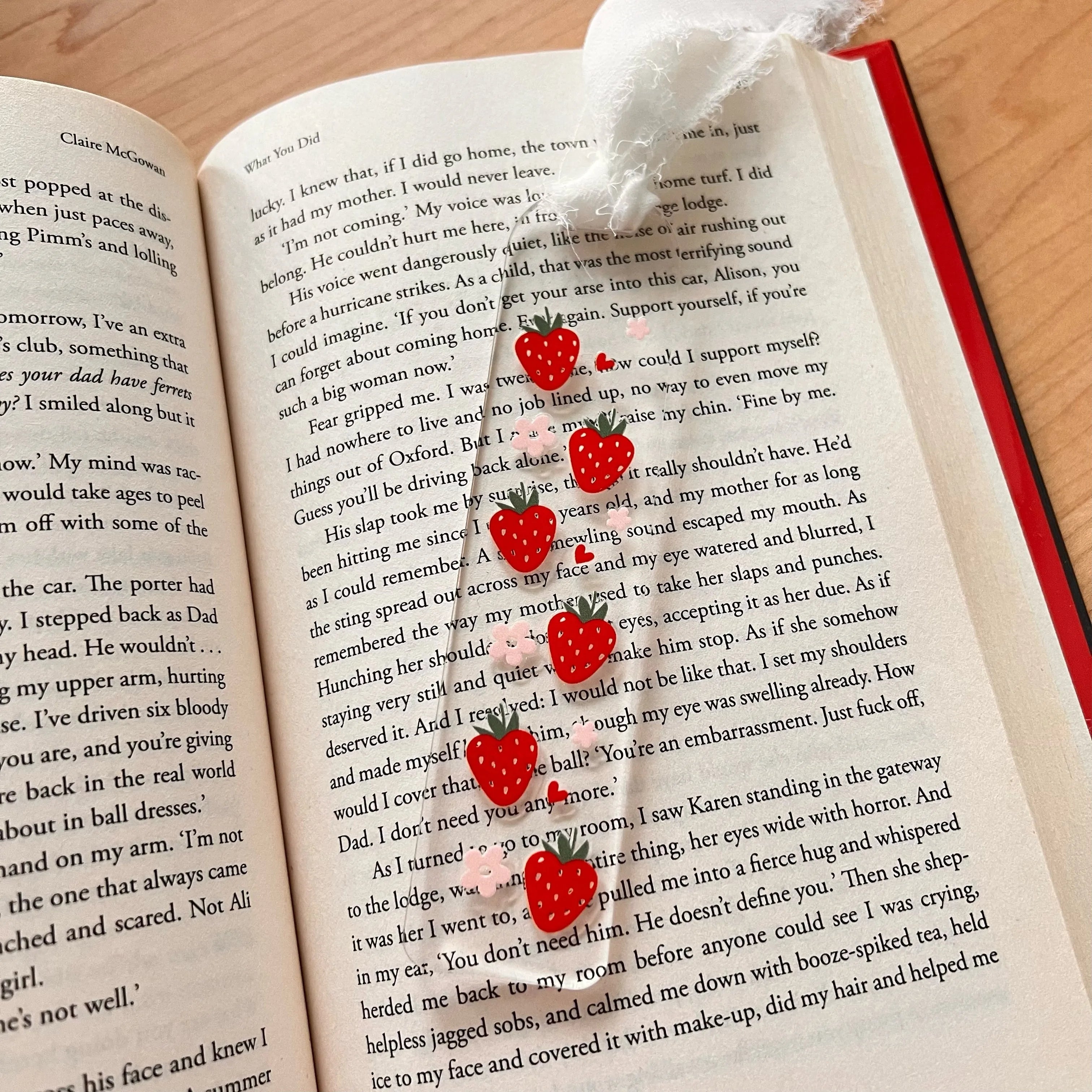 Strawberry Daisy Bookmark Glitter Paper Scissors bookmark art-noise.myshopify.com strawberry-daisy-bookmark Strawberry Daisy Bookmark Glitter Paper Scissors bookmark art-noise.myshopify.com strawberry-daisy-bookmark