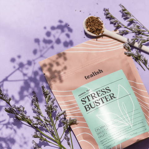 Stress Buster Tealish Herbal Tea art-noise.myshopify.com stress-buster