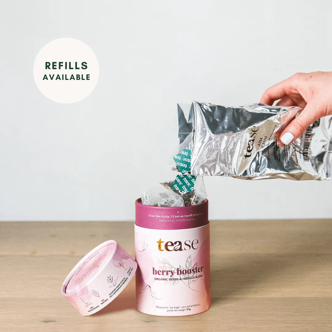  Berry Booster (Organic) Tease - Tea Inspired Wellness & Beauty Natural Tea Blend art-noise.myshopify.com berry-booster-organic