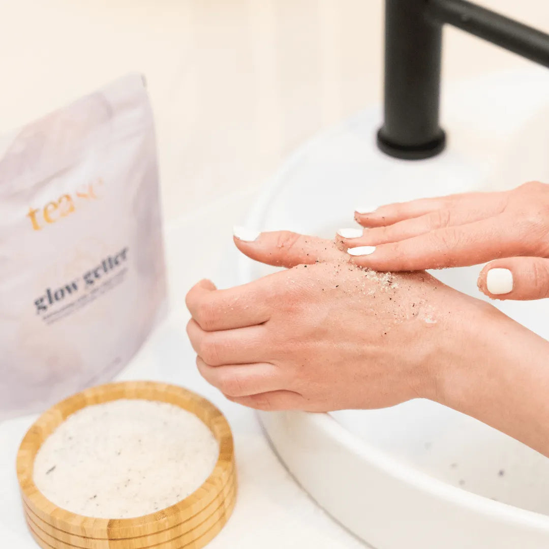  Glow Getter Earl Grey Body Scrub Tease - Tea Inspired Wellness & Beauty  art-noise.myshopify.com glow-getter-earl-grey-body-scrub