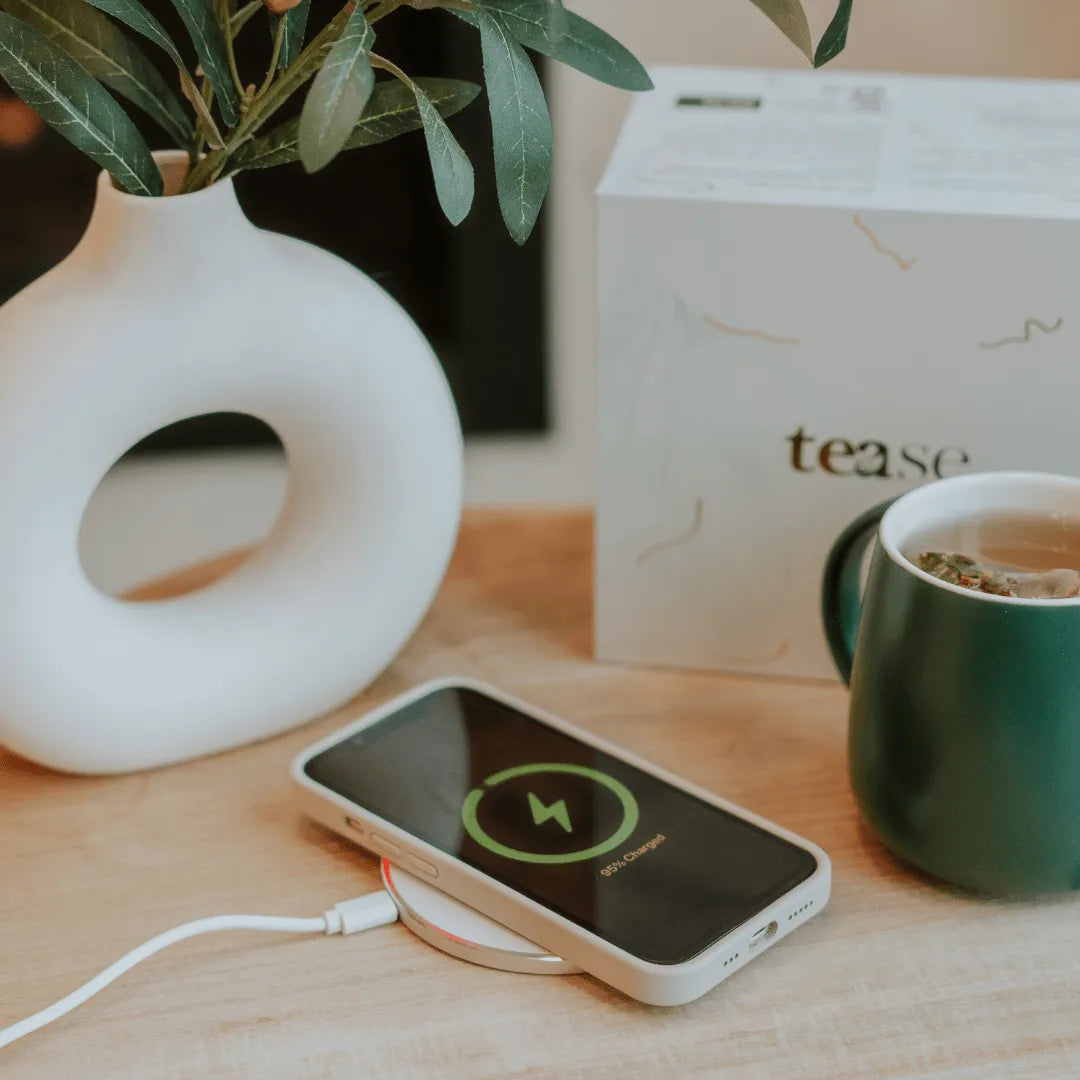  Smart Heated Mug Kit 2.0 with Wireless Charger Tease - Tea Inspired Wellness & Beauty blended green tea art-noise.myshopify.com smart-heated-mug-kit-2-0-with-wireless-charger