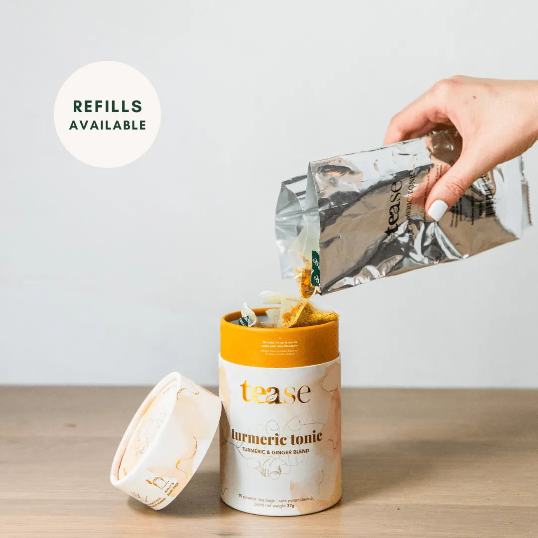  Turmeric Tonic Tease - Tea Inspired Wellness & Beauty blended green tea art-noise.myshopify.com turmeric-tonic