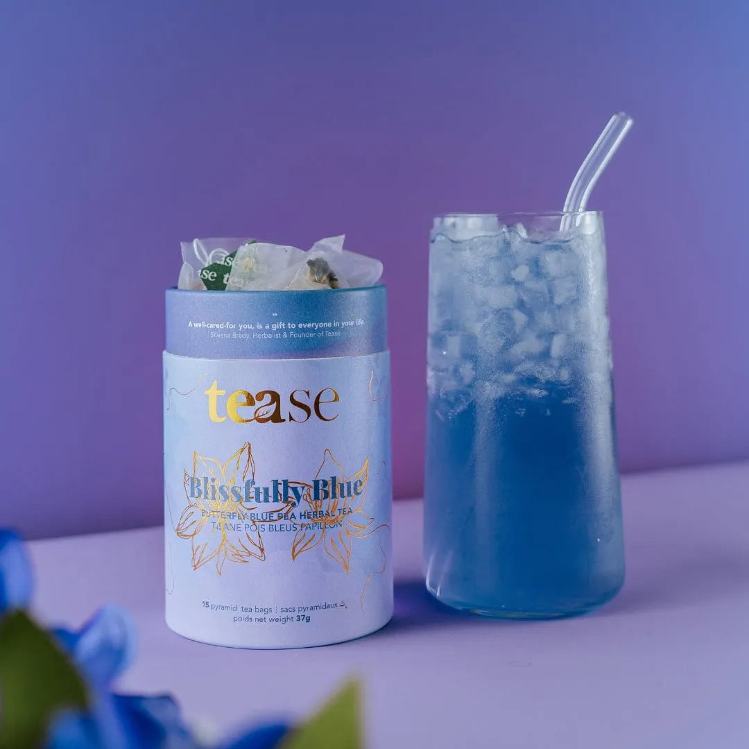  Blissfully Blue (Organic) Tease - Tea Inspired Wellness & Beauty Natural Tea Blend art-noise.myshopify.com blissfully-blue-organic