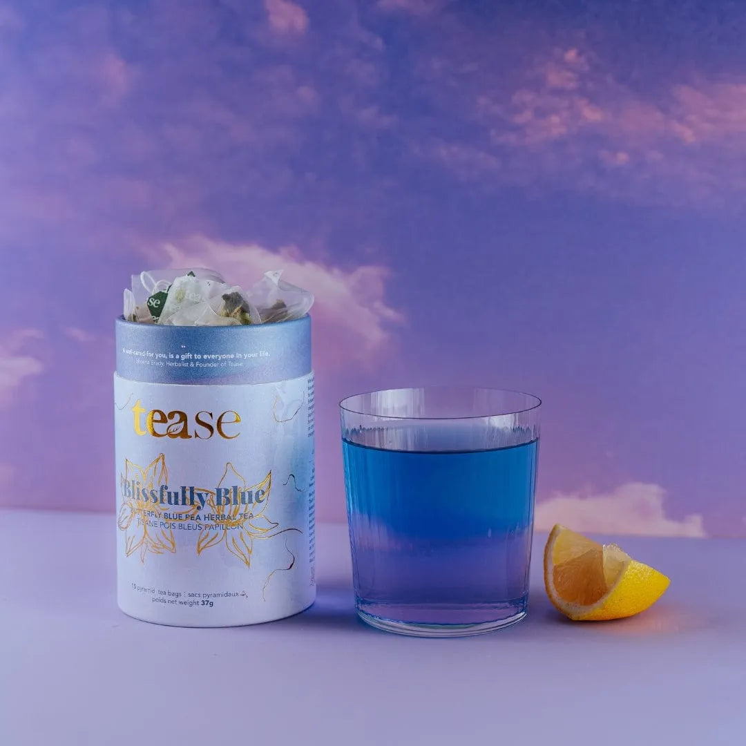  Blissfully Blue (Organic) Tease - Tea Inspired Wellness & Beauty Natural Tea Blend art-noise.myshopify.com blissfully-blue-organic