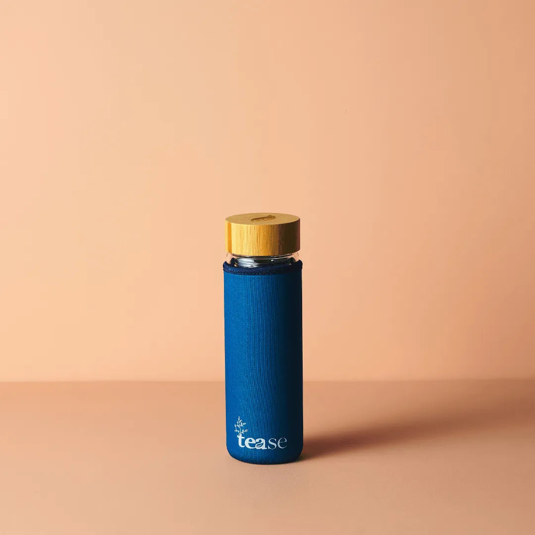  3 in 1 Sustainable Glass and Bamboo Tea Tumbler Tease - Tea Inspired Wellness & Beauty Tease > Drinkware > Tumblers art-noise.myshopify.com 3-in-1-sustainable-glass-and-bamboo-tea-tumbler