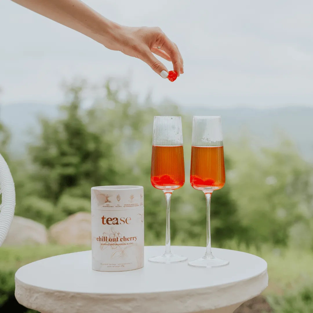  Chill Out Cherry Tease - Tea Inspired Wellness & Beauty Natural Tea Blend art-noise.myshopify.com chill-out-cherry