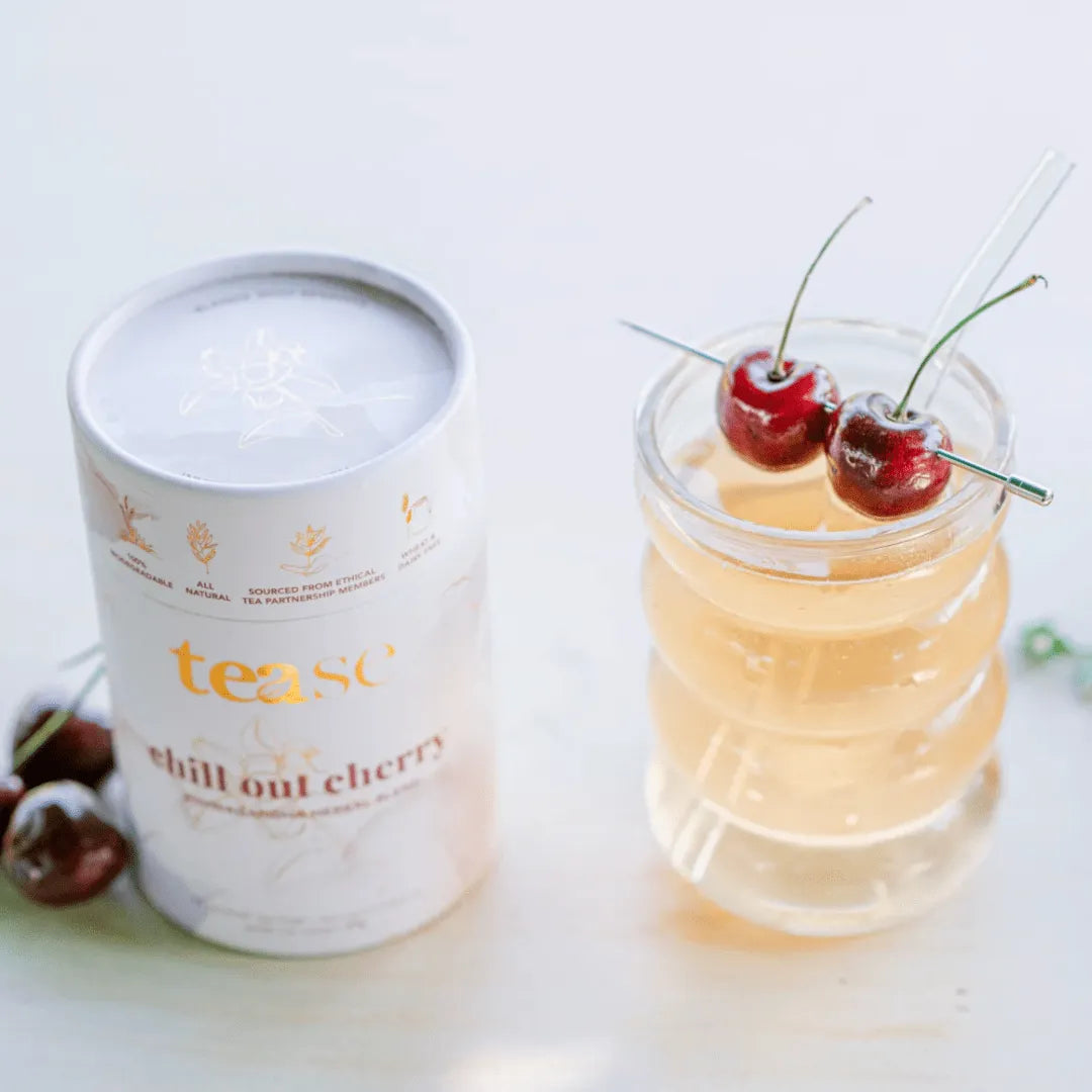  Chill Out Cherry Tease - Tea Inspired Wellness & Beauty Natural Tea Blend art-noise.myshopify.com chill-out-cherry
