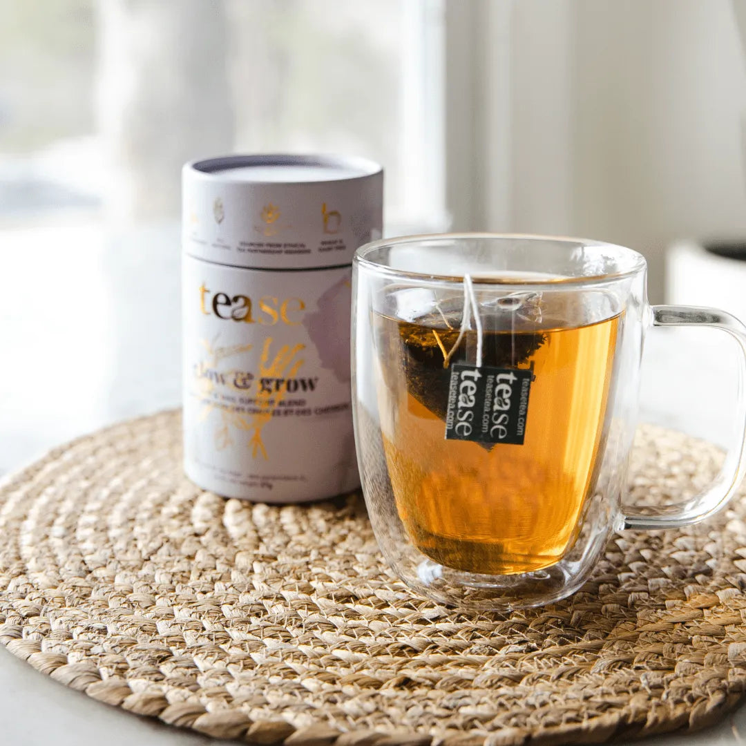  Glow & Grow Tease - Tea Inspired Wellness & Beauty Natural Tea Blend art-noise.myshopify.com glow-grow