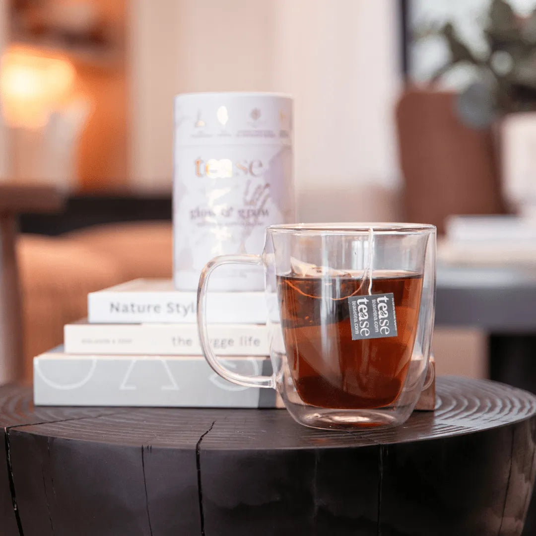  Glow & Grow Tease - Tea Inspired Wellness & Beauty Natural Tea Blend art-noise.myshopify.com glow-grow