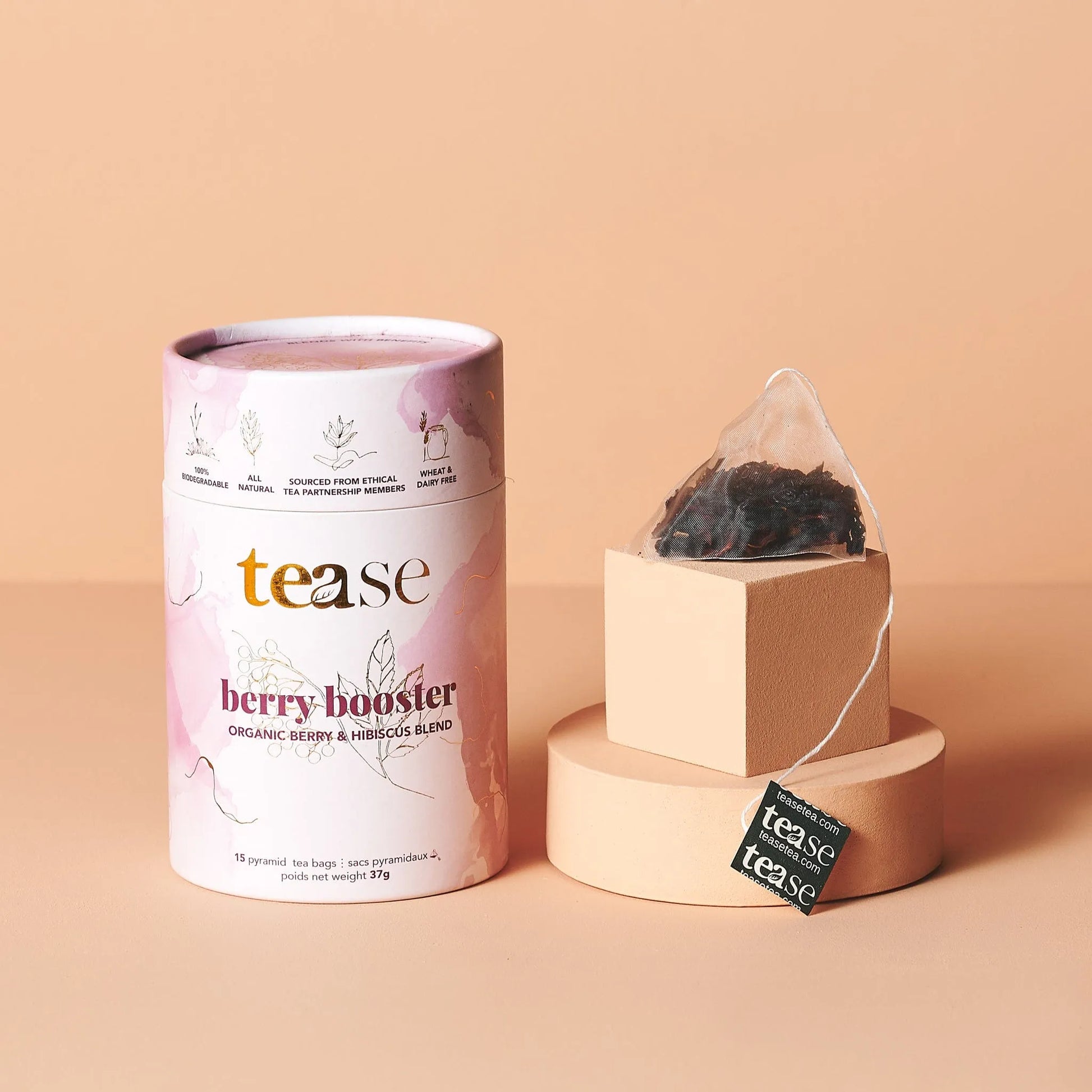  Berry Booster (Organic) Tease - Tea Inspired Wellness & Beauty Natural Tea Blend art-noise.myshopify.com berry-booster-organic