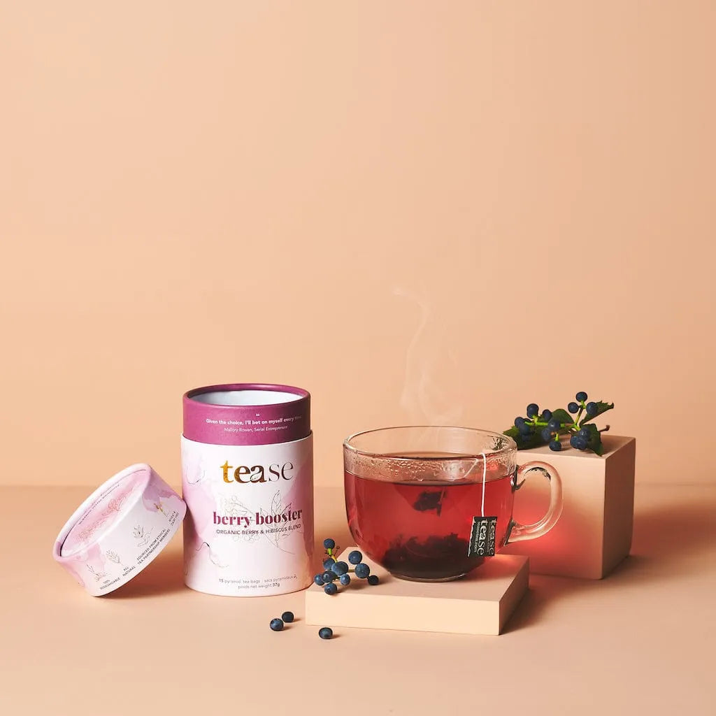  Berry Booster (Organic) Tease - Tea Inspired Wellness & Beauty Natural Tea Blend art-noise.myshopify.com berry-booster-organic