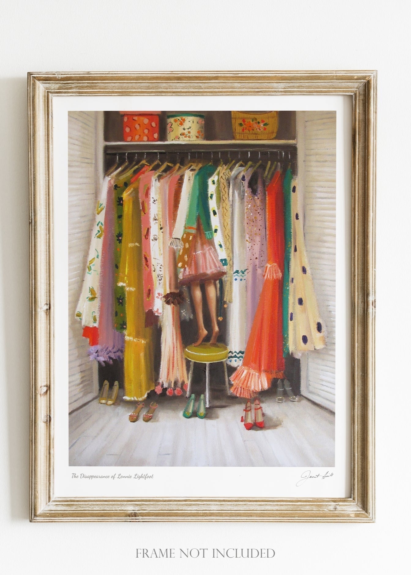 The Disappearance of Lonnie Lightfoot Art Print