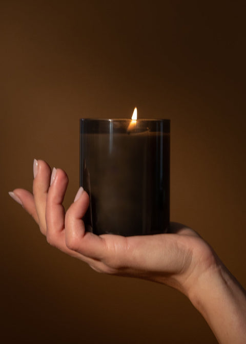 The Lumberjack Glass Candle Clementine Home Floral Gift product_type art-noise.myshopify.com the-lumberjack-glass-candle