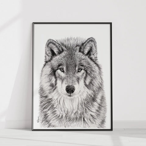 The Wolf Portrait LE NID atelier illustration art-noise.myshopify.com the-wolf-portrait The Wolf Portrait LE NID atelier illustration art-noise.myshopify.com the-wolf-portrait