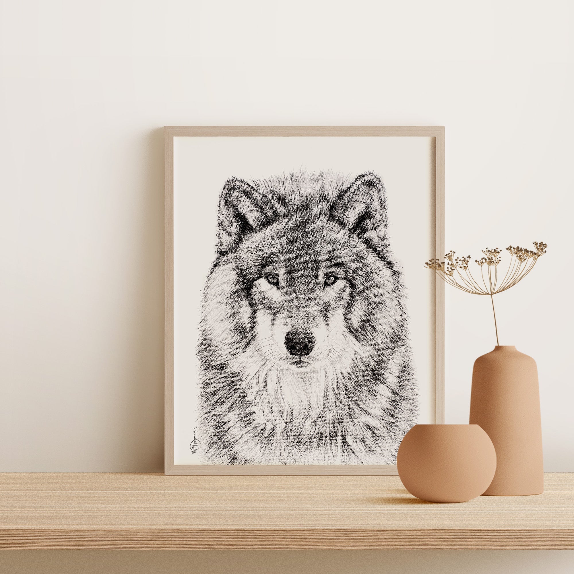 The Wolf Portrait