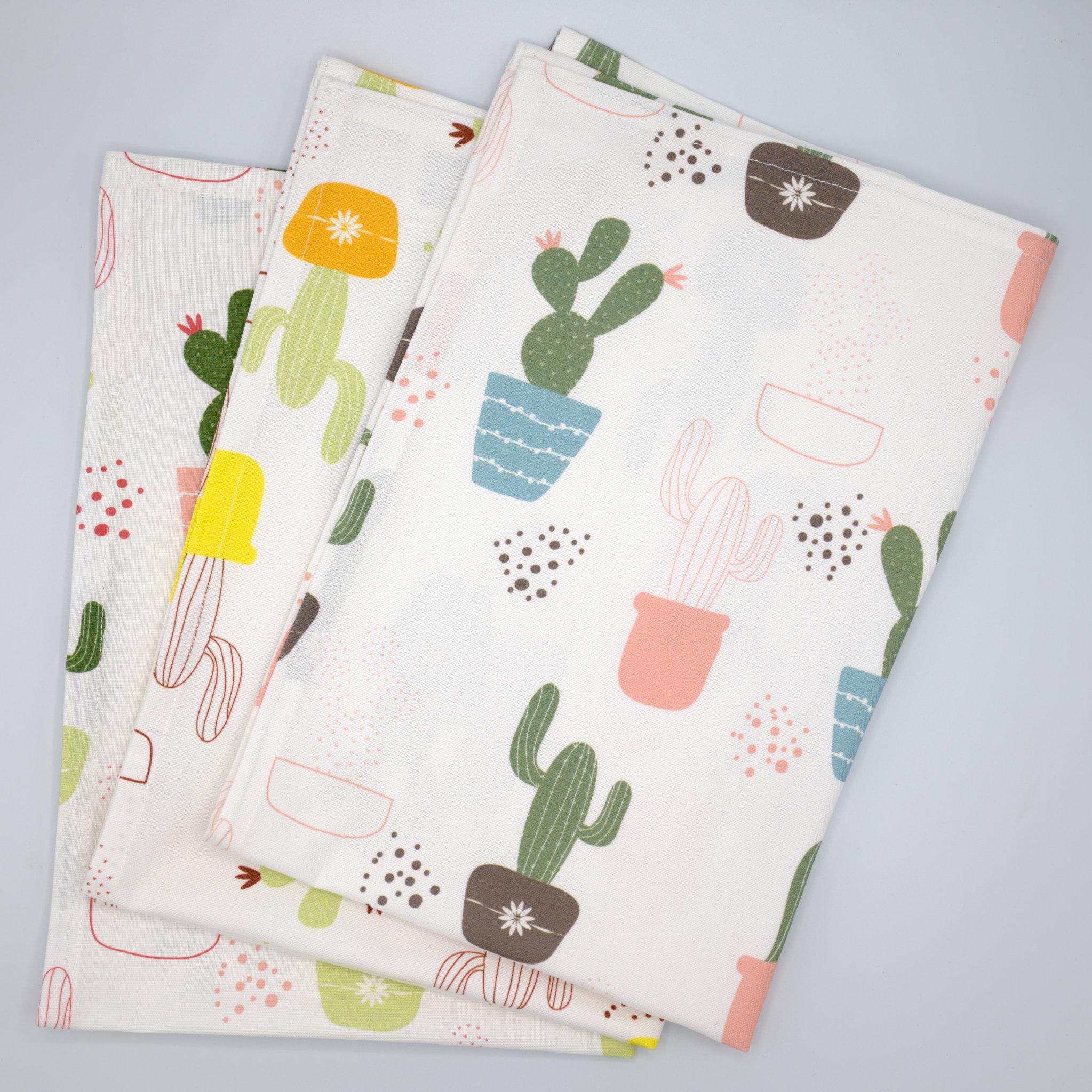 It's a Thorny Issue: 3 Colorful Cacti Towels