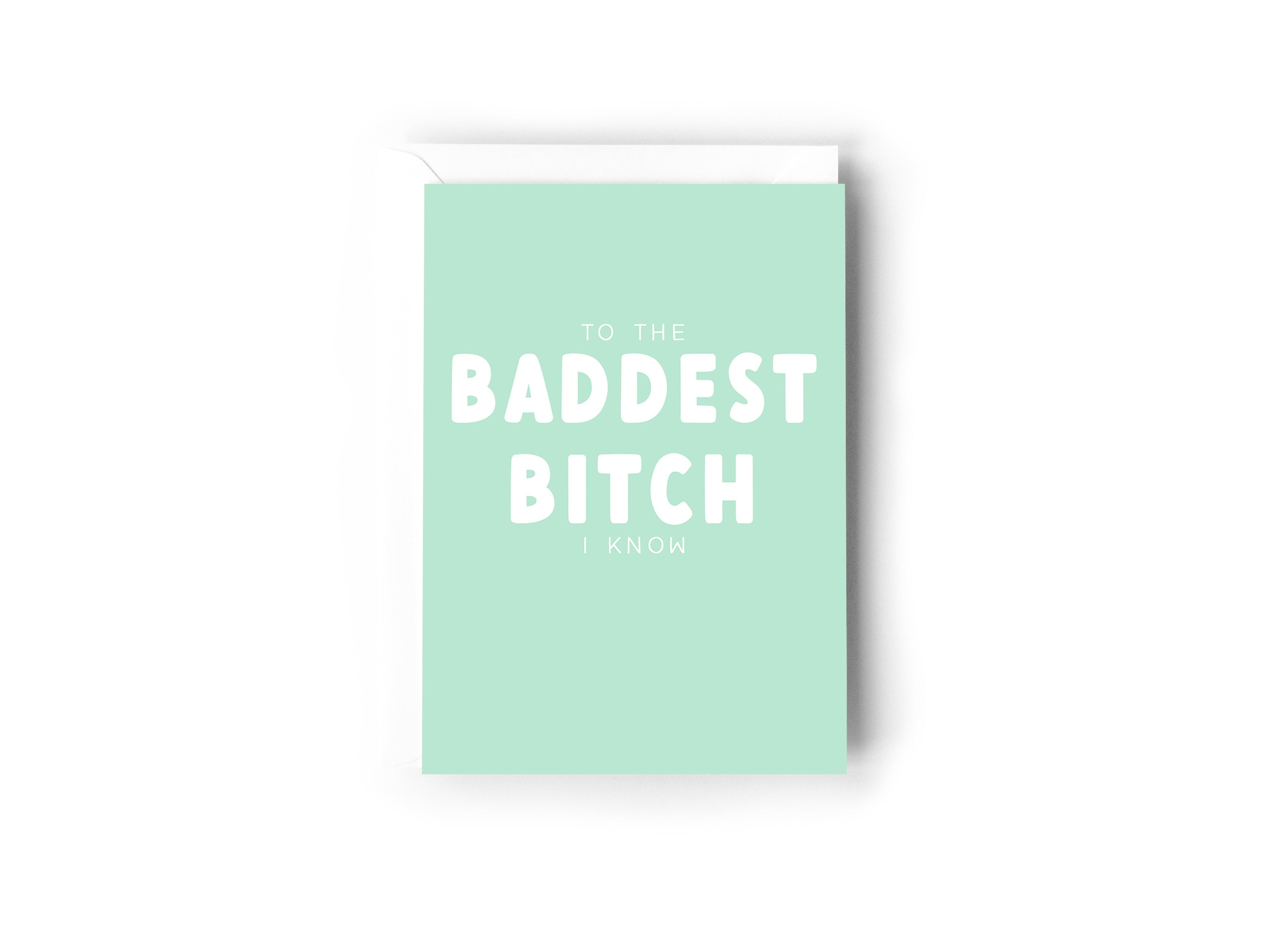 To the Baddest Bitch I know Creativien product_type art-noise.myshopify.com to-the-baddest-bitch-i-know