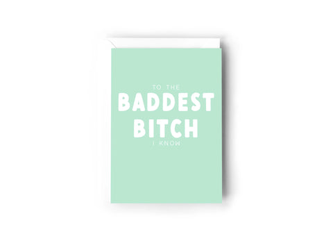 To the Baddest Bitch I know Creativien product_type art-noise.myshopify.com to-the-baddest-bitch-i-know To the Baddest Bitch I know Creativien  art-noise.myshopify.com to-the-baddest-bitch-i-know