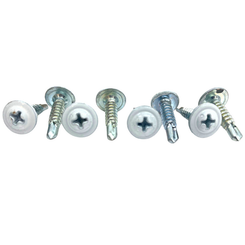Byson White Truss Head Self Drilling Screws