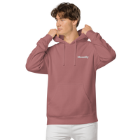 Mossify Pigment-Dyed Hoodie Unisex - Embroidered