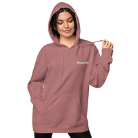 Mossify Pigment-Dyed Hoodie Unisex - Embroidered