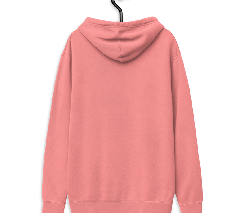 Mossify Pigment-Dyed Hoodie Unisex - Embroidered